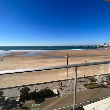 T2 Face Mer Avec Balcon, Renove, Tv, Lave-linge, Lave-vaisselle Aux Sables D'olonne - Fr-1-197-329 *